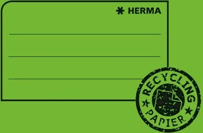 Produktbild von HERMA 5508, Grün, Papier, Mann/Frau, 153 mm, 212 mm, 1 Stück(e)