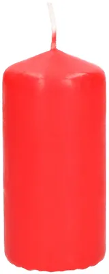 Productafbeelding van KOTARBAU® Stompkaarsen 100 mm kolomkaarsen blokkaarsen diameter 60 mm rood