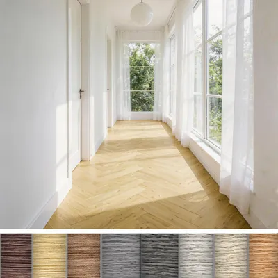 Zdjęcie produktu dla LZQ 15 m² Podłoga winylowa, laminat winylowy, samoprzylepna, deski, podłoga PCV, antypoślizgowa, wodoodporna, 54 sztuki, deski winylowe z wzorem słojów drewna, grubość desek 2 mm (żółty)