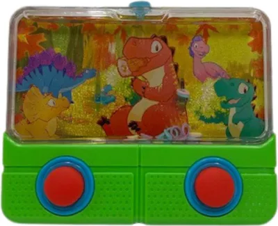 Zdjęcie produktu dla Gra Wodna ZRĘCZNOŚCIOWA Dinozaury Kółka Zielony
