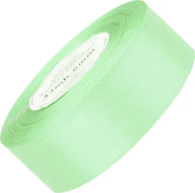 Image de Ruban de satin couleur pistache, 38 mm - 32 m