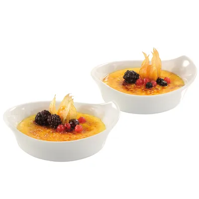 Obrázok produktu pre GEFU INSPIRIA, Dezertná miska, Porcelán, Biela, 230 °C, 133 mm, 151 mm