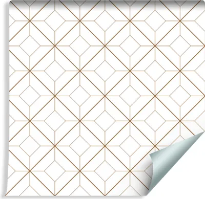 Zdjęcie produktu dla Tapeta Do Salonu Modny GEOMETRYCZNY Wzór Ozdoba Abstrakcyjna z modnym efektem 3D