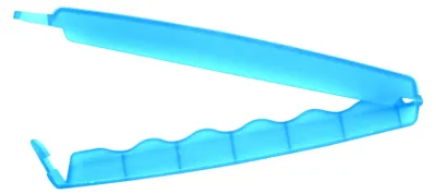 Immagine prodotto di Clip di chiusura, lunghezza 175 mm, colore blu, realizzato in polipropilene, confezione da 6 pezzi