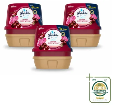 Obrázek produktu pro 3 kusy Glade Badgel vonte "Luscious Kirsche & Pfingstrose" - 180 g - balení