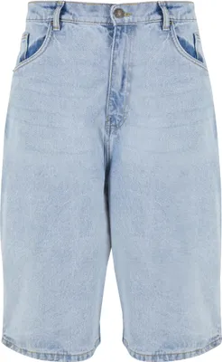 Imagen del producto de Urban Classics - Pantalones cortos vaqueros para hombre, modelo Indall, color azul claro, talla 30