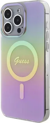 Obrázek produktu pro Guess Guhmp15Xhitsp Iphone 15 Pro Max 6,7 Růžové/Růžové Pevné Pouzdro Iml Iridescent Magsafe