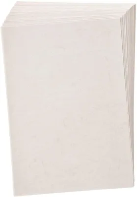 Produktbild von folia 950400 - Elefantenhaut, Urkundenpapier, 50 Blatt, 110 g/qm, DIN A4, weiß - elegantes Papier für Urkunden und Speisekarten