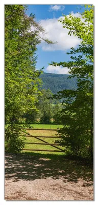 Produktbild von Türtapete Türposter Blick ins Tal - Größe: 93 x 205 cm