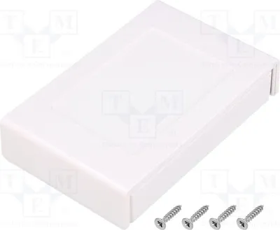 Obrázok produktu pre 1x Kryt: univerzálny, rozmer X: 69 mm, Y: 108 mm, Z: 24 mm, biela farba, model Z122B, univerzálny kryt