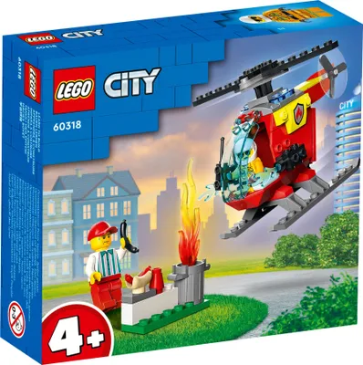 Immagine prodotto di LEGO 60318 LEGO City 60318 Feuerwehrhubschrauber (4+)