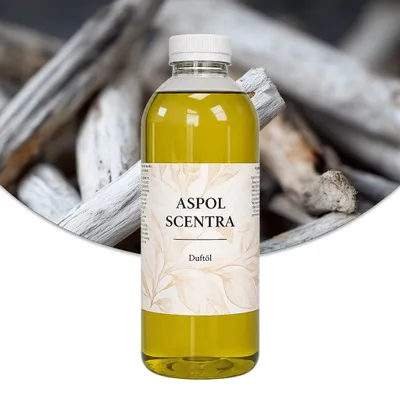 Produktbild von Aspol Scentra Reines Sandelholz UFIGREEN Duftöl für Kerzen und Diffusoren 1000 ml, KI-generiertes Bild