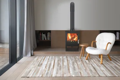 Produktbild von Kaminofen modern stove 3, Energieeffizienz A 80.20%, 7.7 kW, 450 x 350 x 745 mm