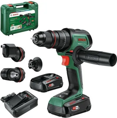 Productafbeelding van Accuboormachine met slagfunctie, AdvancedImpact 18V-80 QuickSnap, 2 accu's van 2,5Ah, met accessoires