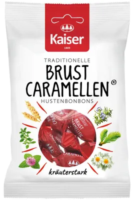 Produktbild von Kaiser Brust Caramellen 100g