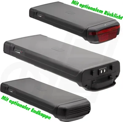 Image de Batterie Sparta pour porte-bagages E-500 36 V 14 Ah (noire) pour vélos électriques Pedelecs de Sparta, Batavus, etc.