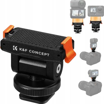 Zdjęcie produktu dla Magnetyczna Szybkozłączka Uchwyt do DJI Osmo Action 6 / Nano / Gwint 1/4" + ISO / KF12.0035