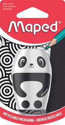 Zdjęcie produktu dla Temperówka 1-otworowa Shaker Shakky Panda Maped