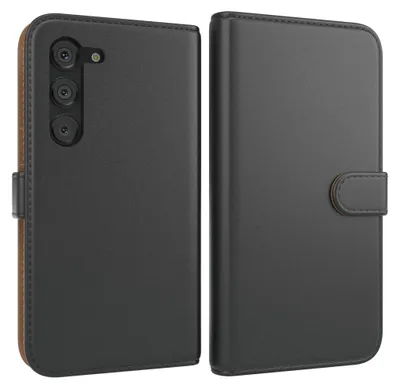 Produktbild von EAZY CASE Business Hülle für Samsung Galaxy S23 klappbar, Premium Kunstleder Handyhülle mit Kartenfach