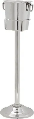 Produktbild von Massiver Luxus Weinkühler / Sektkühler mit Ständer Solid Design H 100cm B 32cm aus dem Hause Casa Padrino