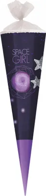 Produktbild von Herlitz Schultüte / Zuckertüte / 85cm / eckig / "Space Girl"