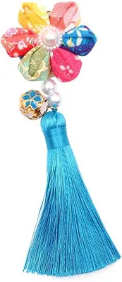 Image de Pinceau à fleurs colorées pour bijoux, pendentifs et accessoires automobiles