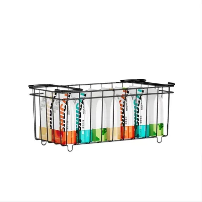 Produktbild von Gefrierbox Organizer Set 6 Stück – Stapelbare & Erweiterbare Kühl- und Gefrierkorb Aufbewahrung für Lebensmittelorganisation