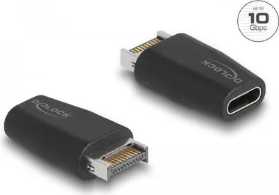 Produktbild von DELOCK Adapter USB 10 Gbps Typ-E Key A St > USB Type-C Bu