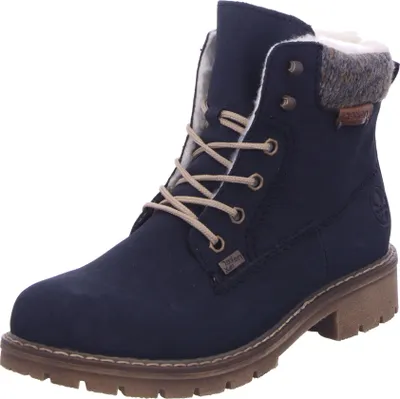 Produktbild von Rieker hwk damen stiefel Uni Stiefel in Blau, Größe 40