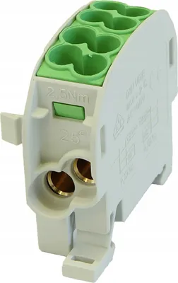 Immagine prodotto di SIMET Blocco di distribuzione SCB 25-Cu 80110 SIMBLOCK Verde
