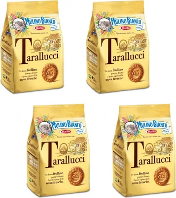 Produktbild von Mulino Bianco "Tarallucci" Kekse mit frischen Eiern, 350 g, 4 Stück