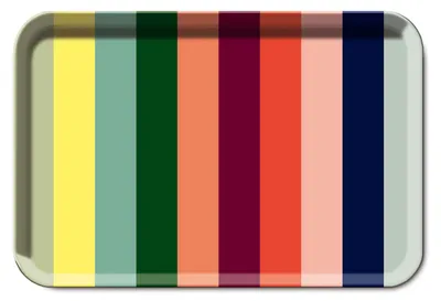 Produktbild von REMEMBER Lorenzo, Klassisches Serviertablett, Rechteck, Melamin, Mehrfarbig, 330 mm, 225 mm