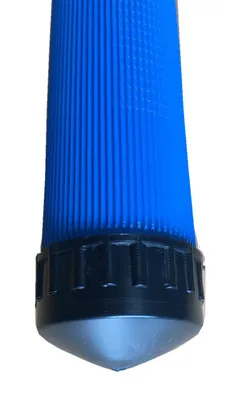 Produktbild von PVC Filter Rippenfilter Filterrohr Brunnenrohr 1 1/2" 1m gerippte Ausführung Rohrgewinde inklusive Bodenkappe