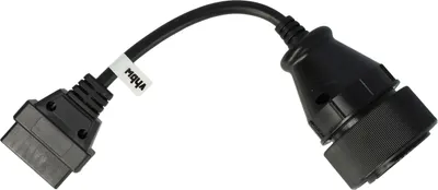 Produktbild von vhbw OBD Adapter OBD1 37Pin auf OBD2 16Pin kompatibel mit MAN LKW - 20 cm