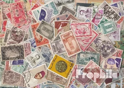 Produktbild von Briefmarken Marokko 100 verschiedene Marken