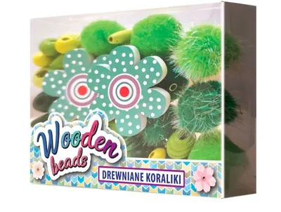 Obrázok produktu pre Stnux Drewniane koraliki do biżuterii DIY