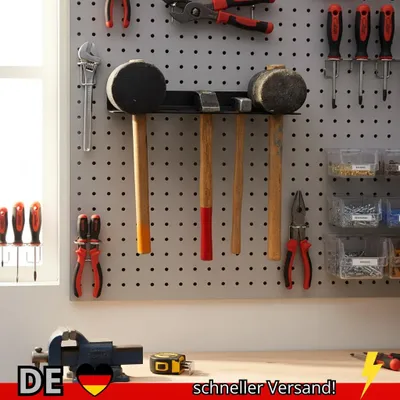 Produktbild von Robuster Hammerrahmen – Wandmontierter Werkzeug-Organizer für Garage