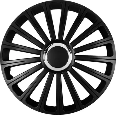 Produktbild von 4x 14" Zoll Radkappen Schwarz Radzierblenden Radblenden 14 RADICAL PRO BLACK ARGO