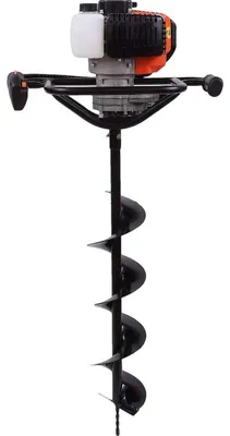Productafbeelding van Motorboor Verbrandingsmotor - 52 Cc - 80 Cm Boorlengte - 2-Takt Luchtgekoeld - Voor Grondboren