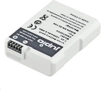 Zdjęcie produktu dla Jupio CNI0102V4, Nikon, 1200 mAh, 7,4 V, Litowo-jonowa (Li-Ion)