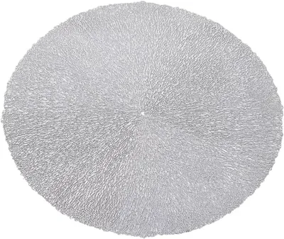 Obrázok produktu pre Sada podtáciek, 38 cm, 4 kusy, strieborná, na jedálenský stôl