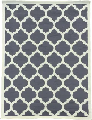 Image de Tapis tissé pour le salon et la chambre à coucher à motifs géométriques LYN1