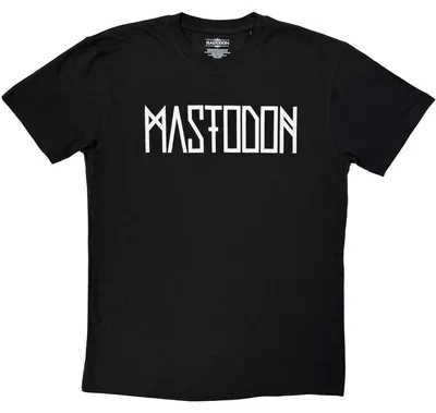 Obrázok produktu pre Mastodon – Pánske/dámske tričko uni, model RO17554 (veľkosť S), čierna farba