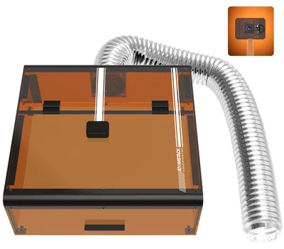 Produktbild von ATOMSTACK B3 Ochranný kryt s inteligentní kamerou, odsávacím ventilátorem, LED páskem pro gravírovací stroj A6 A12 A24 PRO, 540x530x195mm Kryt