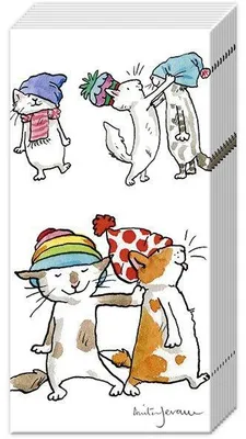 Produktbild von CATS WITH HATS Papiertaschentücher PT 791200