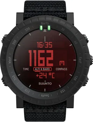 Immagine prodotto di Orologio sportivo Suunto Core Alphacore Alpha Stealth, da uomo/donna, modello SS050504000