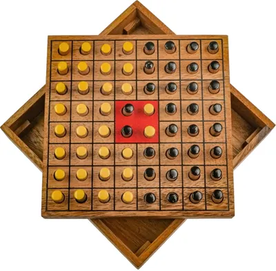 Zdjęcie produktu dla Othello – Odwróć kamień dla 2 graczy – plansza 14 x 14 cm – gra strategiczna