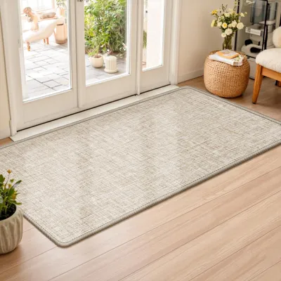 Obrázek produktu pro Protiskuzná, omyvatelná podložka pod dveře, rozměry 60 x 120 cm