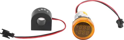 Produktbild von AD101-22VAM Anzeigelampe Spannung Strom Doppelanzeige AC50-500V 0-100A(Gelb )