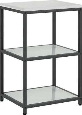 Produktbild von Küchenaufbewahrung mit Regal Silber 60 x 50 x 92 cm Stahl